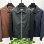 Men's premium slim-fit blouson