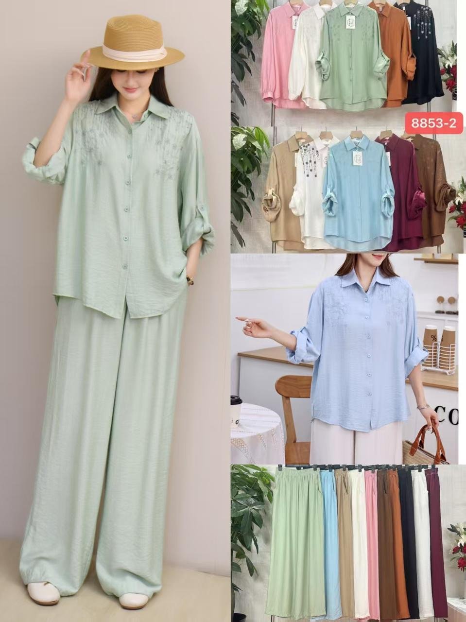 Untitled-15 copy (2) Ladies' two-piece co-ord set - Image 1