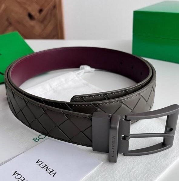 Bottega Veneta Intrecciato Reversible Belt