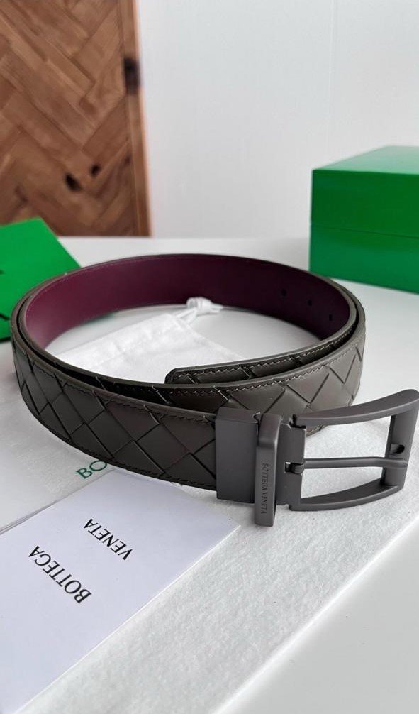 Untitled-3 copy (2) Bottega Veneta Intrecciato Reversible Belt - Image 1