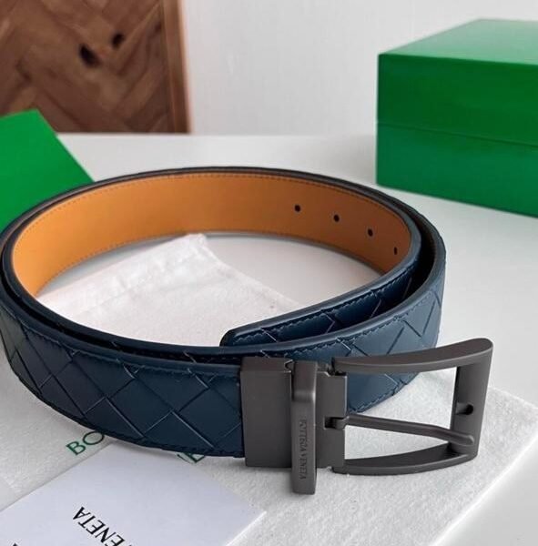 Bottega Veneta Intrecciato Reversible Belt