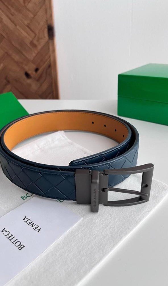 Untitled-4 copy (3) Bottega Veneta Intrecciato Reversible Belt - Image 1