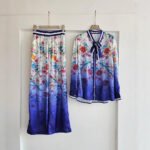 Digital print two-piece set