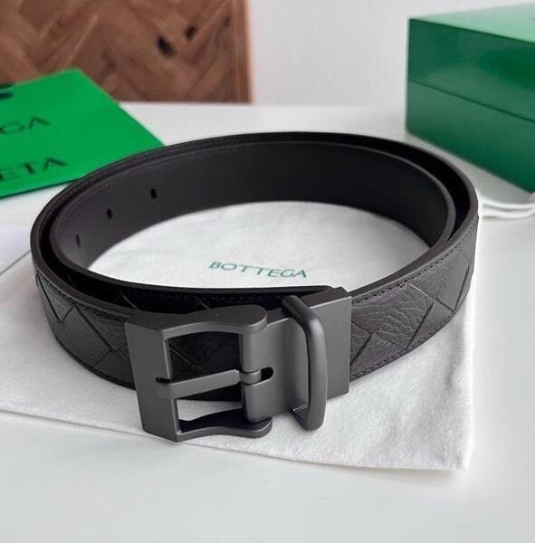 Bottega Veneta Intrecciato Reversible Belt,