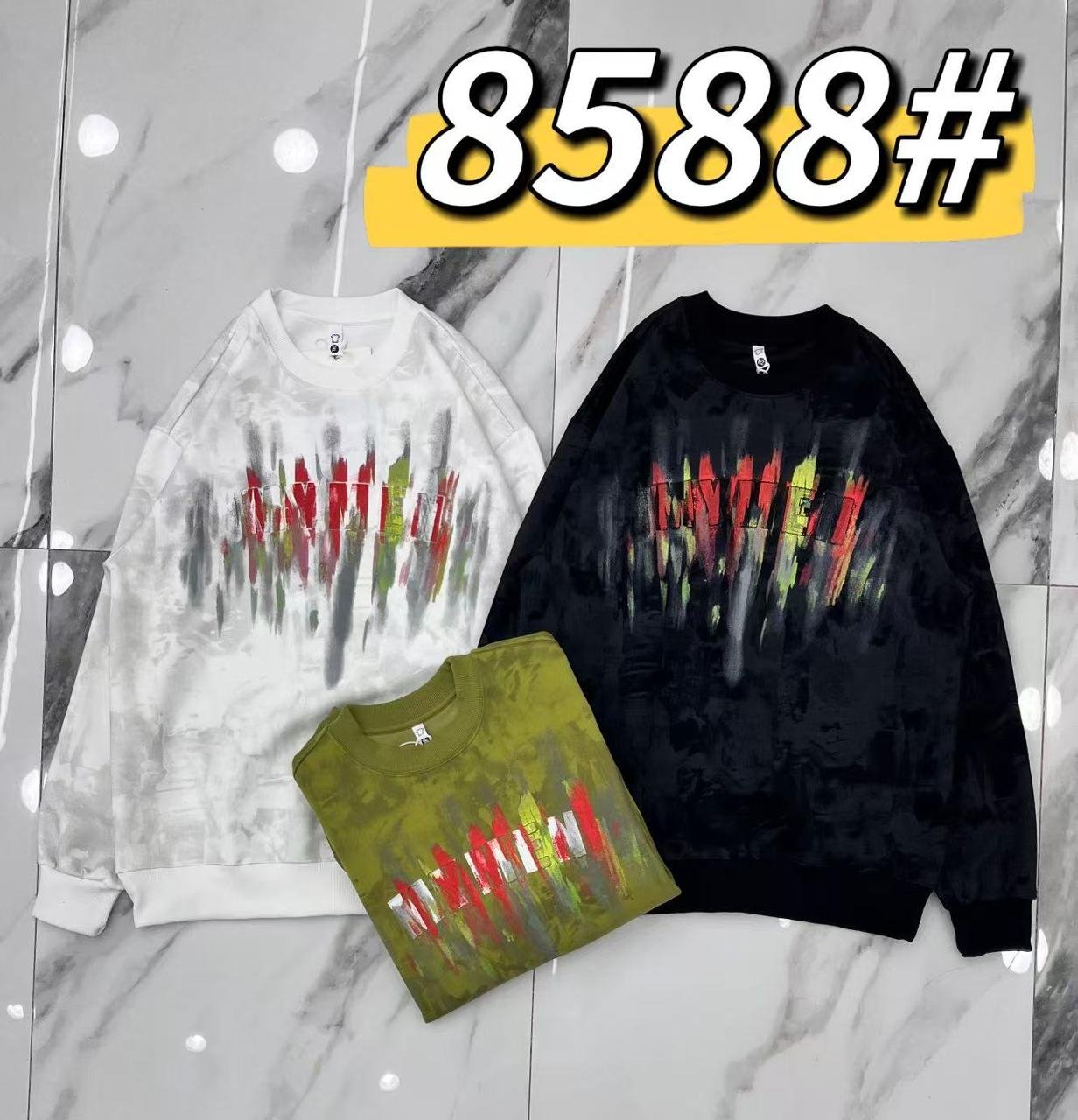 Untitled-7 copy Men's oversized crewneck sweatshirts - Image 1