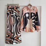Pucci Stella-print Silk Set
